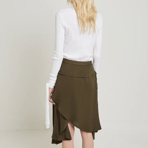 J.W. Anderson Silk Wrap Skirt - Picture 7 of 13